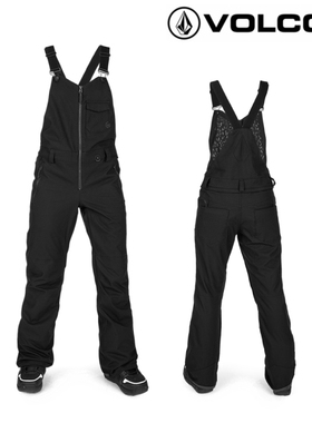21-22钻石VOLCOM WOMEN'S SWIFT BIB OVERALL女款背带滑雪裤