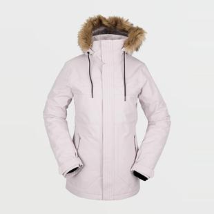 钻石23 Volcom Fawn Insulated Jacket女款毛帽滑雪服