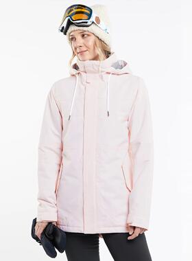 钻石24 Volcom Fawn Insulated Jacket女款毛帽滑雪服