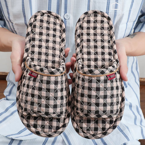 布底静音防滑布底拖鞋可爱室内