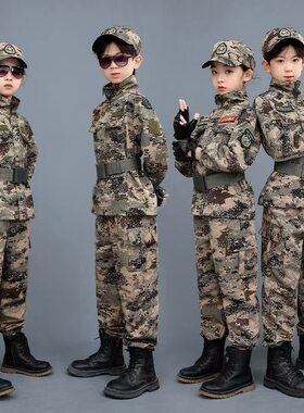 军训服套装男女大学生服装户外运动演出服耐磨透气上衣裤子迷彩服