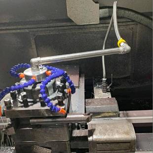 通用型主体机加工数控车床四工位刀架跟踪冷切刀具分水器