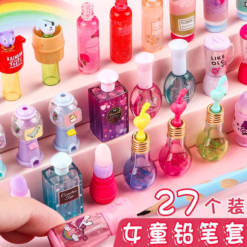 卡通铅笔帽笔套铅笔头保护套笔冒