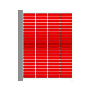 彩虹贴纸作业分类A4彩色标签贴纸名字贴班级教师必备班主任管理神器收作业本记号图书上课好物分组标识粘贴纸