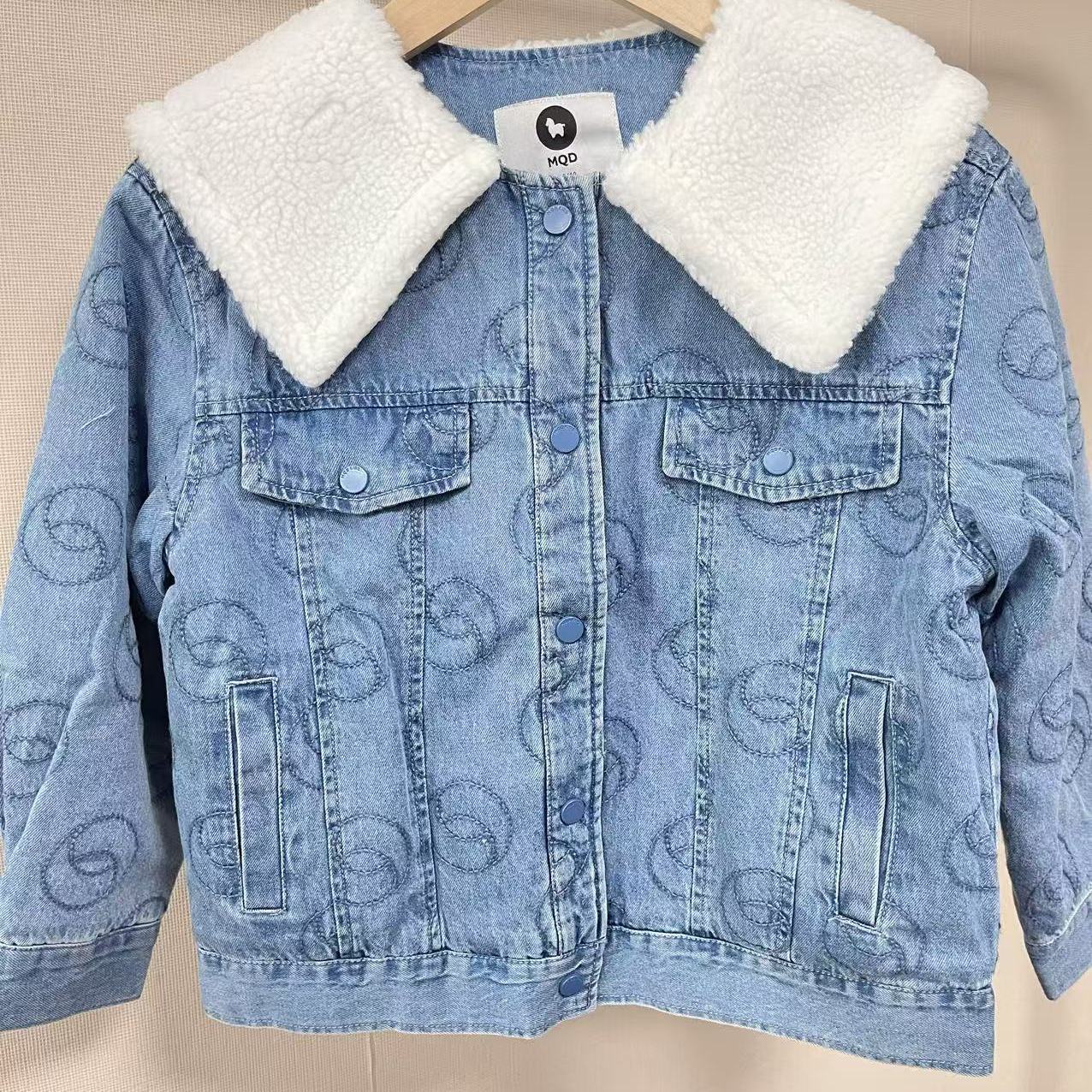 马其顿童装女童牛仔外套