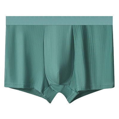 冰丝提花速干面料加大码男内裤