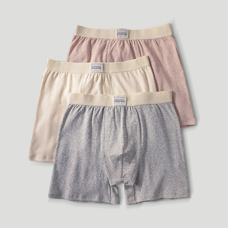 男士防磨腿平角内裤大码