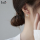 轻奢高级感小众设计感独特珍珠耳饰耳坠耳环2025新款 气质耳钉 爆款