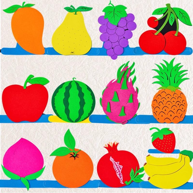 水果蔬菜头饰手工头套儿童游戏角色扮演帽子幼儿园舞台表演道具