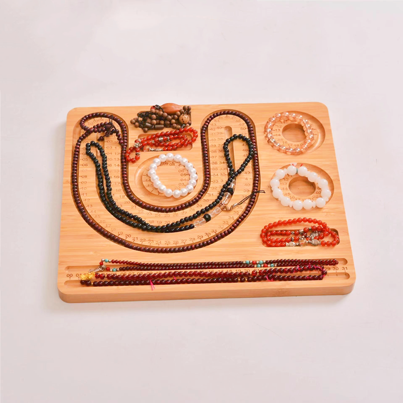 木制串珠手链项链设计盘 diy手工穿珠工具神器文玩收纳测量展示板,饰品/流行首饰/时尚饰品新,其他DIY饰品配件,淘宝优惠券,粉丝福利购,淘宝优惠卷