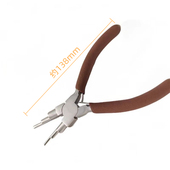 推荐 手工DIY制作精品6段钳圆嘴钳子绕线专用珠宝首饰多功能工具