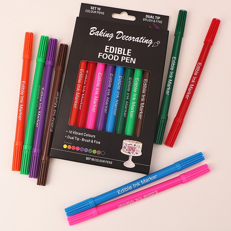 可食用勾线笔翻糖人偶蛋糕装饰