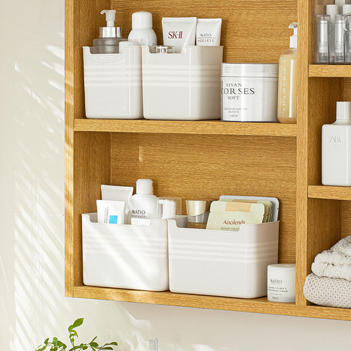 镜柜收纳盒家用卫生间桌面置物盒