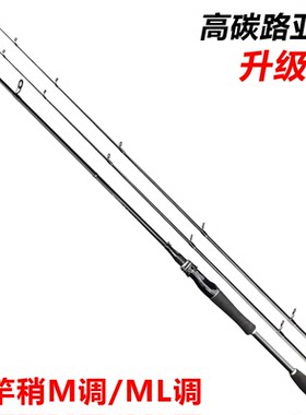 双竿稍碳素M调ML调远投抛杆