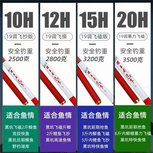 黑坑鱼竿超轻超硬19钓鱼竿罗非竿