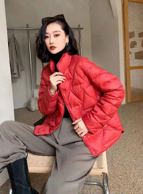 冬季短款羽绒服女款韩版小个子