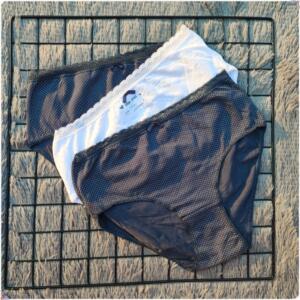 外单品3条装高腰女士纯棉三角裤柔软包臀妈妈裤蕾丝大码女内裤