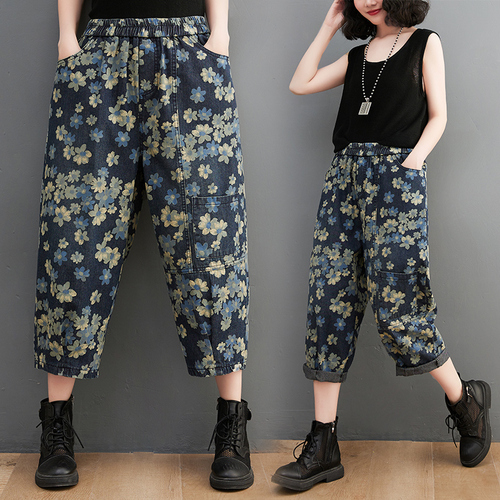 衣源大码牛仔服饰 YYDMNZFS6833