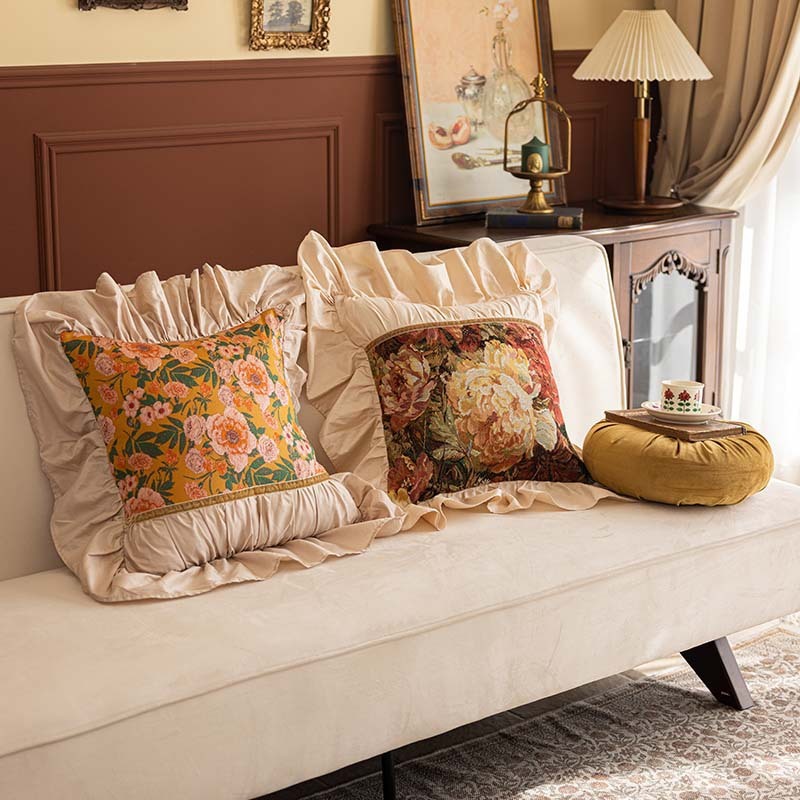 法式抱枕轻奢高级感复古床上浪漫