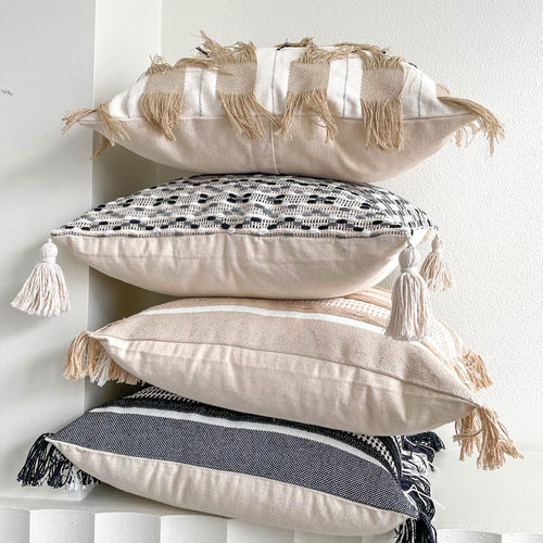 北欧棉麻波西米亚抱枕沙发