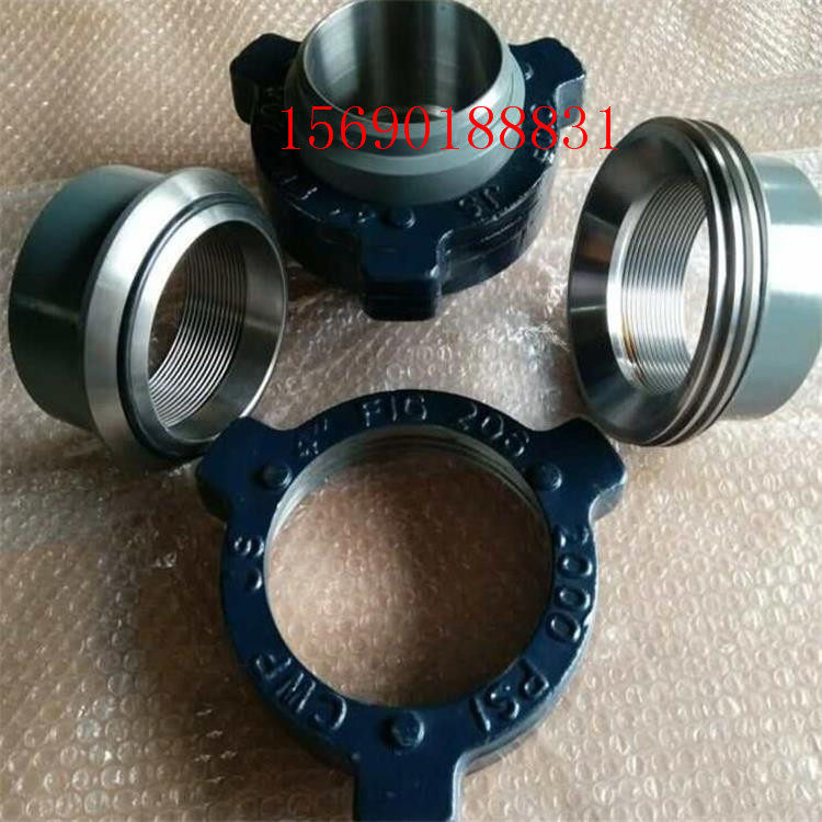 石油管道连接接头2寸1502高压由壬高压活动弯头35/70MPa由壬接头