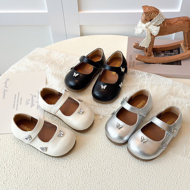 女童皮鞋2025秋季新款小女孩公主鞋宝宝软底单鞋豆豆鞋中小童鞋子,童鞋/婴儿鞋/亲子鞋,皮鞋,淘宝优惠券,粉丝福利购,淘宝优惠卷