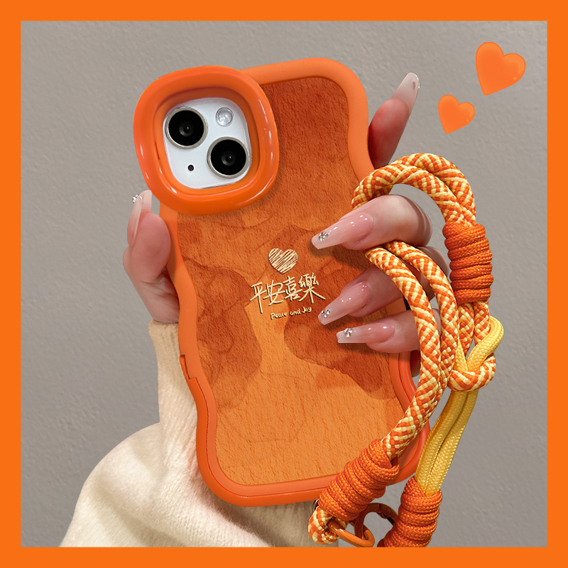 适用oppo喜乐挂绳双支架手机壳