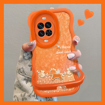 适用华为闪粉福袋小马手机壳