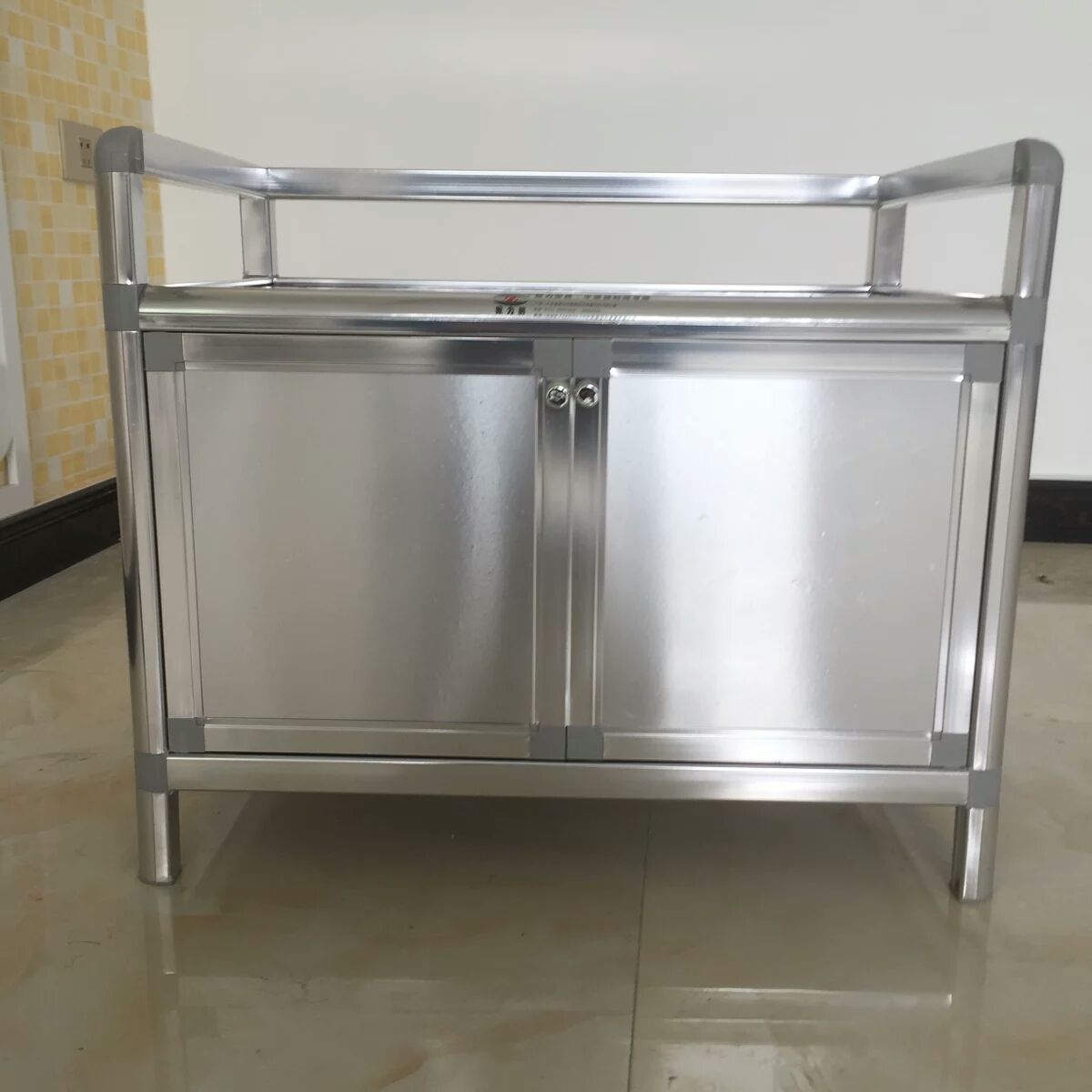 简易不锈钢厨房收纳柜小茶几碗柜阳台柜茶水柜灶台柜餐边柜茶水柜,住宅家具,餐边柜,淘宝优惠券,粉丝福利购,淘宝优惠卷