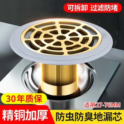 黄铜地漏芯久用不生锈