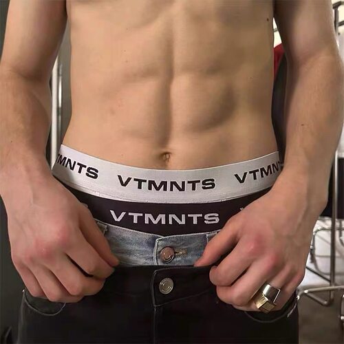 vtm23ss字母标语平角裤