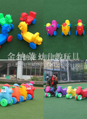 四轮礼物手推车音乐加厚摇摇马