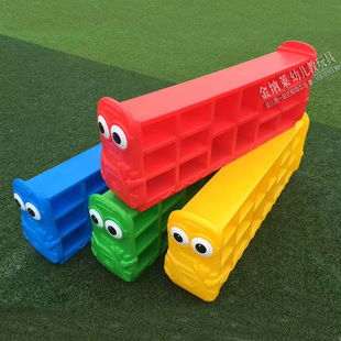 厂家直销幼儿园塑料鞋柜收纳柜淘气堡收拾鞋架卡通鞋柜十六格促销