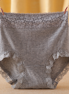 大码170斤可穿高腰纯棉女内裤包臀收腹收腰无痕女士三角短裤透气