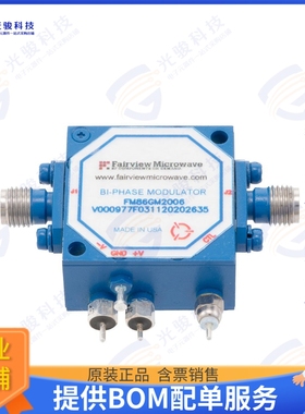 FM86GM2006 射频元件BIPHASE MODULATOR SMA 8GHZ-18GHZ