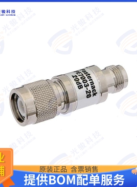 PE7003-20 射频元件20 dB Fixed Attenuator, TNC Male