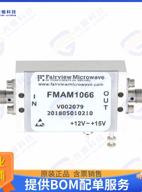 FMAM1066 射频元件LOWNOISEAMP 100MHZ-2GHZ P1DB SMA