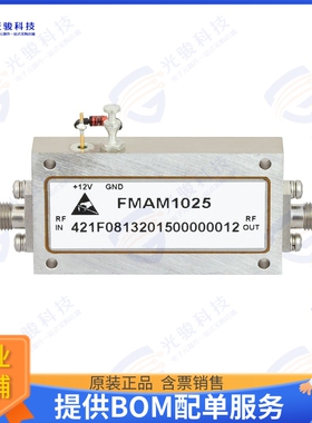 FMAM1025 射频元件LOWNOISEAMP 8000MHZ-12GHZ SMA