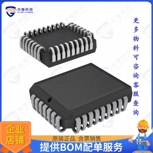 AT27C512R-70JU-T集成电路IC EPROM 512KBIT PARALLEL 32PLCC