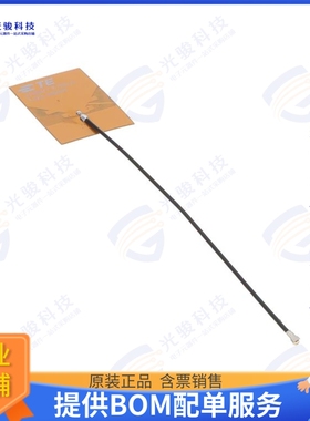 2108971-6 射频元件FPC ANT, MHF 4L, 100MM, UWB 3~8.