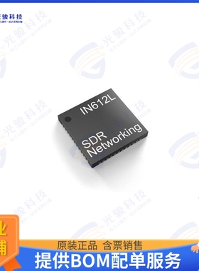 IN612L-Q1-R-G4C0I 射频元件IC RF TXRX+MCU BLE 48QFN