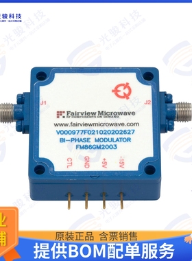 FM86GM2003 射频元件BIPHASE MODULATOR SMA 2GHZ-6GHZ