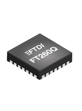 FT260Q-R接口芯片IC BRIDGE USB TO UART/I2C 28WQFN