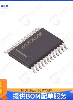 MAX5318GUG+集成电路IC DAC 18BIT V-OUT 24TSSOP
