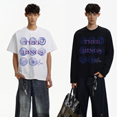 notsexx t恤 直喷防紫外线凉感sorona短宽boxyfit短袖 年轮 数码