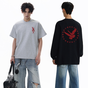 直喷防紫外线凉感索罗娜短宽boxyt恤男长袖 notsexx 星之鸽