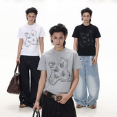 短袖 「蝶恋花」245g瞬间凉感排汗索罗娜短款 修身 t恤防紫外线