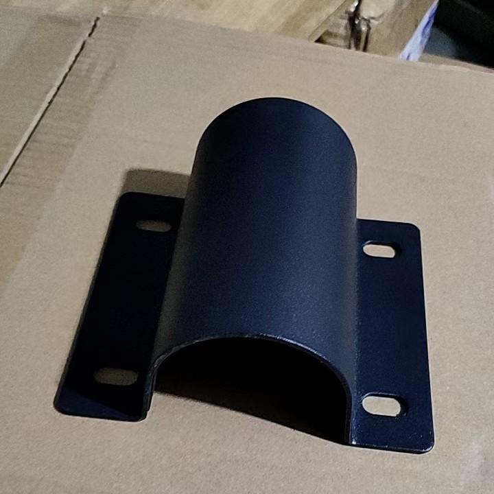 特价订做热镀锌扁铁管卡133管箍波纹管喉箍等高卡箍加宽半圆型卡