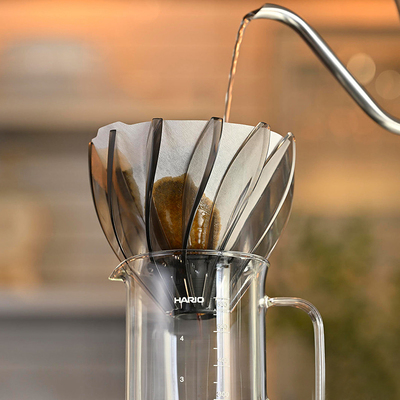 HARIO睡莲花V60滤杯滴漏式手冲树脂滤杯滤纸滴滤杯咖啡杯