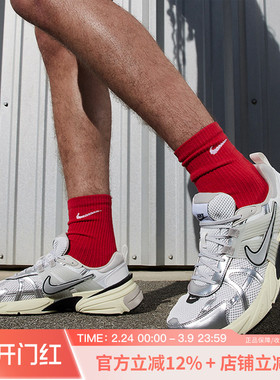 耐克男鞋新款V2K RUN复古休闲老爹鞋经典透气运动鞋 HJ4497-100